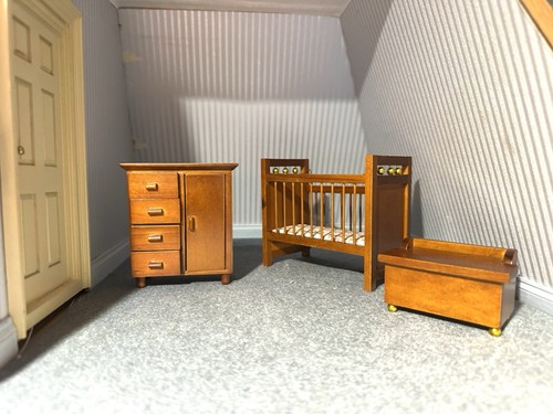 Nursery furniture oak effect - nursery,