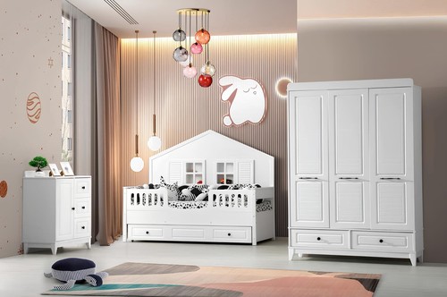 Stylish complete youth room