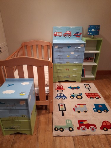 Nursery furniture set cot - ,