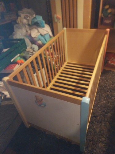 Children solid wood cot - children's,