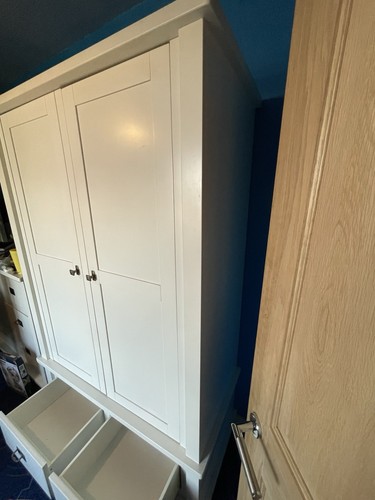 White nursery furniture set - nursery,