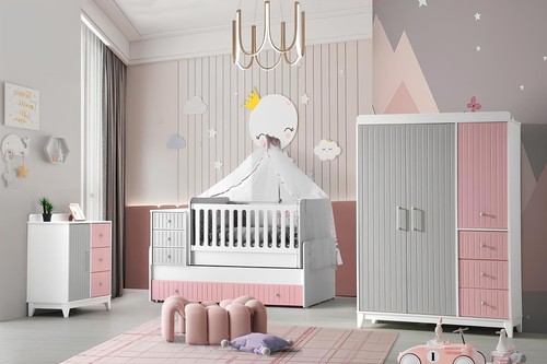 Luxurious nursery set - nursery, 3pc