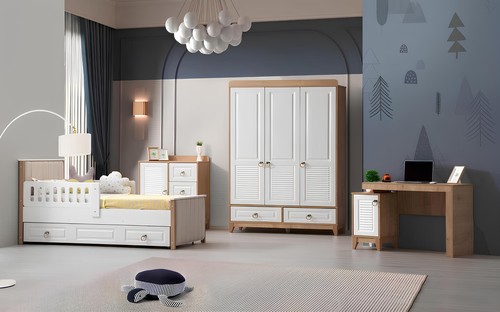 Modern nursery set bed - nursery,