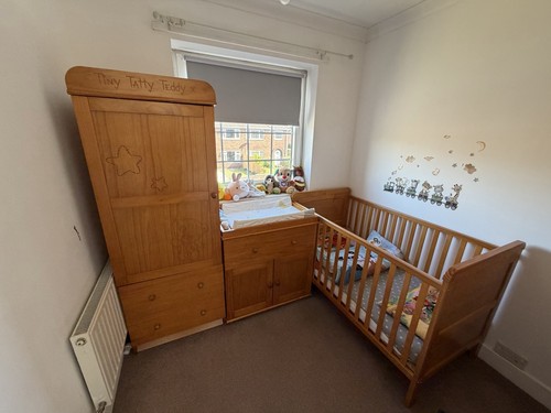 Nursery furniture set wooden - nursery,