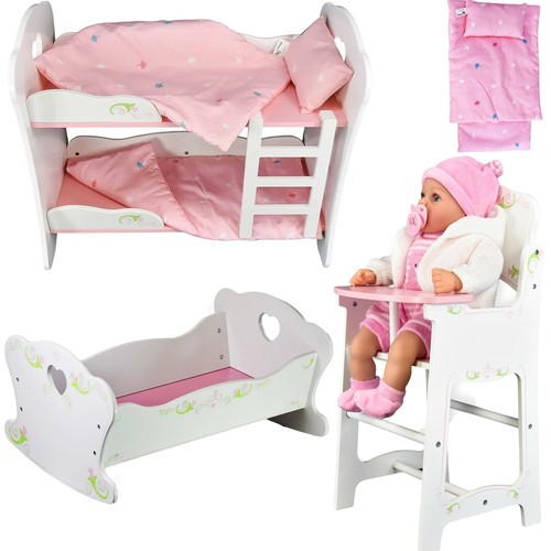 Wooden baby doll nursery - baby,
